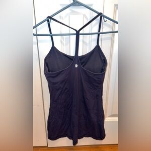 Lululemon Navy Blue Power Y tank